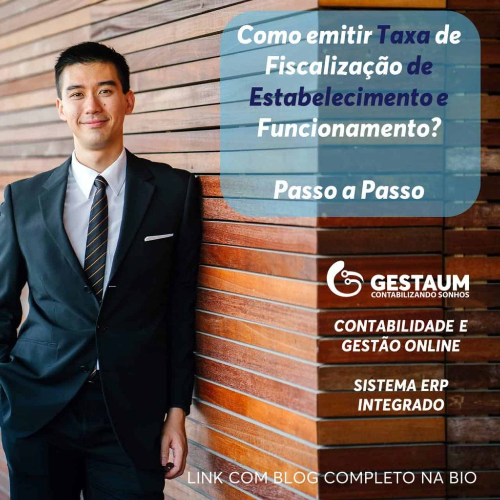Como emitir sua Taxa de Fiscalização de Estabelecimento em 2021?